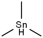 trimethyltin Struktur