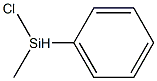 クロロ(メチル)フェニルシラン 化学構造式