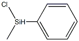 CHLOROMETHYLPHENYLSILANE Struktur