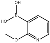 2-Methoxypyridine-3-boronic acid Struktur