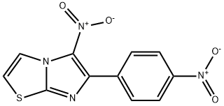5-Nitro-6-(4-nitrophenyl)imidazo(2,1-b)thiazole|