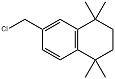 6-(クロロメチル)-1,1,4,4-テトラメチル-1,2,3,4-テトラヒドロナフタレン 化学構造式