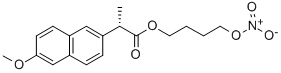 4-(NITROOXY)BUTYL (2S)-2-(6-METHOXY-2-NAPHTHYL)PROPANOATE Structure