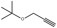 TERT-ブチルプロパルギルエーテル 化学構造式