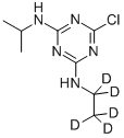 アトラジン-D5標準液 化学構造式