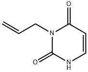 3-ALLYLPYRIMIDINE-2,4(1H,3H)-DIONE Struktur