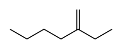 2-ETHYL-1-HEXENE Structure