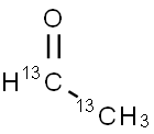 乙醛-13C2,1632-98-0,结构式