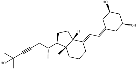 伊奈骨化醇, 163217-09-2, 结构式