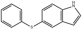 5-(phenylsulfanyl)indole Structure