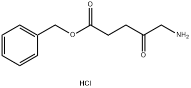 5-Aminolevulinic acid benzyl ester hydrochloride Struktur