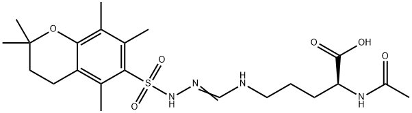 AC-ARG(PMC)-OH Structure