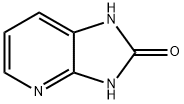 1,3-ジヒドロ-2H-イミダゾ[4,5-b]ピリジン-2-オン 化学構造式