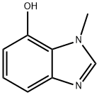 1H-Benzimidazol-7-ol,1-methyl- Structure