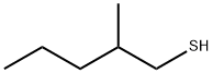 2-メチル-1-ペンタンチオール 化学構造式