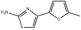 4-(5-methyl-2-furyl)-1,3-thiazol-2-amine Structure