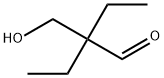 2-エチル-2-(ヒドロキシメチル)ブタナール 化学構造式
