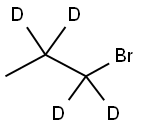 1-ブロモプロパン-1,1,2,2-D4 化学構造式