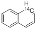 萘-1-14C 结构式