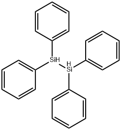 1,1,2,2-テトラフェニルジシラン 化学構造式