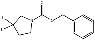 1-CBZ-3,3-DIFLUOROPYRROLIDINE Structure