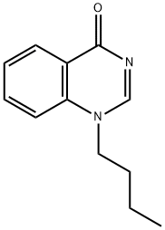 1-丁基喹唑啉-4(1H)-酮, 16347-94-7, 结构式