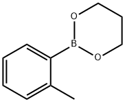 2-甲基苯基硼酸, 丙二醇环酯 结构式