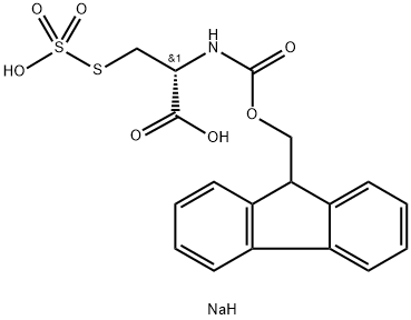 FMOC-CYS(SO3H)-OH DISODIUM SALT Structure