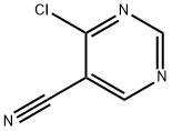 5-Pyrimidinecarbonitrile, 4-chloro- (8CI,9CI) Struktur