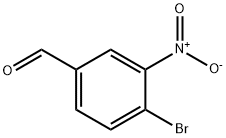 4-溴-3-硝基苯甲醛,163596-75-6,结构式
