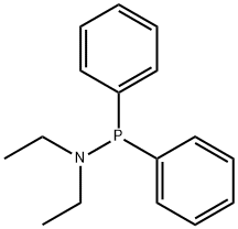 BIS(3,5-DIMETHYLPHENYL)DIETHYLAMINOPHOSPHINE 化学構造式