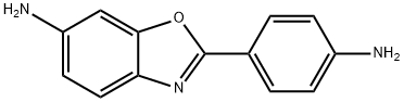 6-アミノ-2-(4-アミノフェニル)ベンゾキサゾール 化学構造式