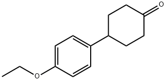Cyclohexanone, 4-(4-ethoxyphenyl)- (9CI), 163671-48-5, 结构式