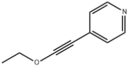 Pyridine, 4-(ethoxyethynyl)- (9CI) Structure