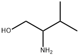 rac-(R*)-2-アミノ-3-メチル-1-ブタノール 化学構造式