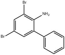 3,5-Dibromobiphenyl-2-amine Structure