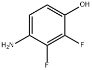 4-氨基-2,3-二氟苯酚,163733-99-1,结构式