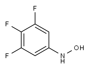 Benzenamine, 3,4,5-trifluoro-N-hydroxy- (9CI) Struktur