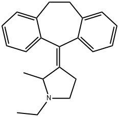 ピロヘプチン 化学構造式