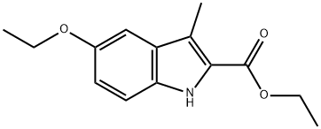 ethyl 5-ethoxy-3-methyl-1H-indole-2-carboxylate Structure