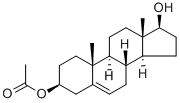 雄甾烯二醇-3-乙酸酯, 1639-43-6, 结构式