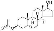 ANDROSTENEDIOL-3-ACETATE Structure