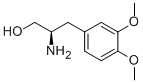 (R)-2-AMINO-3-(3,4-DIMETHOXYPHENYL)PROPAN-1-OL Structure