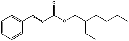 2-ethylhexyl cinnamate Structure