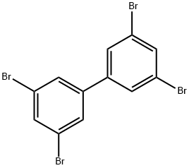 3,3',5,5'-テトラブロモビフェニル 化学構造式