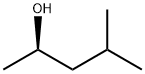 (2R)-4-メチル-2-ペンタノール 化学構造式