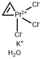三氯(乙烯基)铂酸钾(II))单水合物, PT 50.5%最低,16405-35-9,结构式