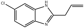 Benzimidazole, 2-allyl-5-chloro- (8CI) 结构式
