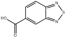 2,1,3-Benzothiadiazole-5-carboxylic acid Struktur