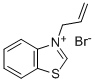 N-アリルベンゾチアゾリウム ブロミド 化学構造式